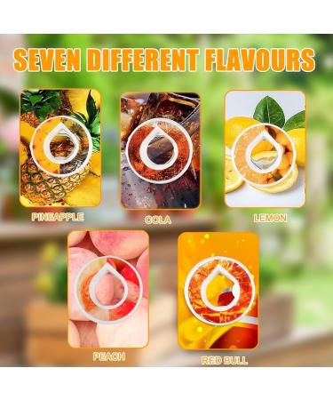 Newtic Water Bottle Flavour Pods Pack 5 Pieces Flavour Pods Flavour Pods with Fragrance for Water Aroma 0 Sugar 0 Calories Fruit Flavour Pods for Gym Running Outdoor - Buy Online on GoSupps.com