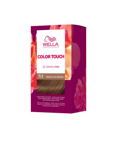 Color Touch Fresh-Up-Kit - Semi-Permanent Coloring Kit 7/1 Medium Ash Blonde - Ash Blonde