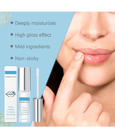 Lip Moisturizing Oil - Long-lasting Hydration Locks in Moisture Keeping Lips Soft Smooth and Radiant While Improving Dryness(1pcs) 1 Count (Pack of 1) - Buy Online on GoSupps.com