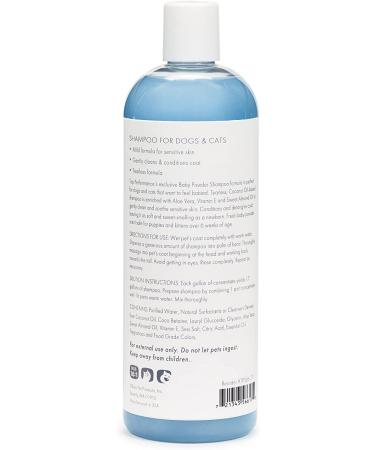 Top Performance Baby Powder Pet Shampoo - 17oz - Buy Online on GoSupps.com