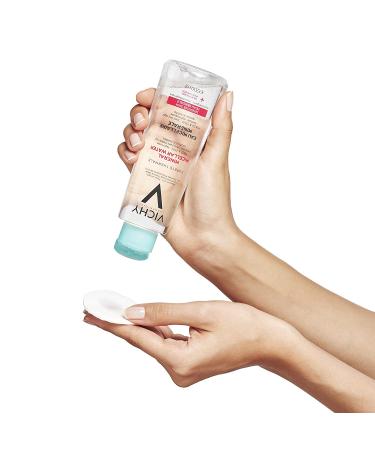 Vichy Puret Thermale Micellar Water Face Toner & Makeup Remover - Alcohol-Free, Non-Drying Cleanser for Sensitive Skin - 6.76 Fl Oz - Buy Online on GoSupps.com