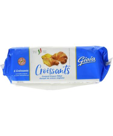 Caff Gioia Custard Cream Croissants 6 Count - Buy Online on GoSupps.com