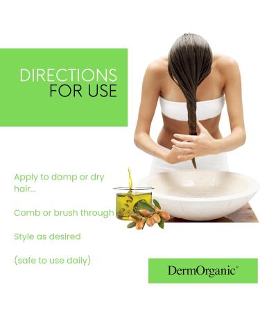 DermOrganic Super Hold Styling Gel for Hair with Pomegranate Anti-Fade Extract - Alcohol-Free 8 fl. Oz - Buy Online on GoSupps.com