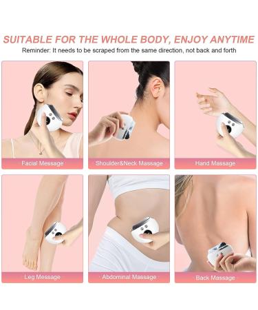 Electric Heated Gua Sha Facial Massager with Vibration | Skin Tightening, Anti-Aging, Wrinkle Reduction | Neck & Face Lift Device for Tension Relief - Buy Online on GoSupps.com
