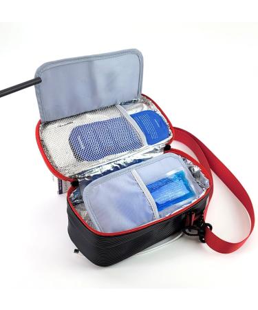Insulin Cooler Travel Case/Storage Package Large Capacity Storage Diabetic Supplies Organizer for Blood Glucose Monitors or Other Diabetes Care Accessories Without Refrigeration - Buy Online on GoSupps.com