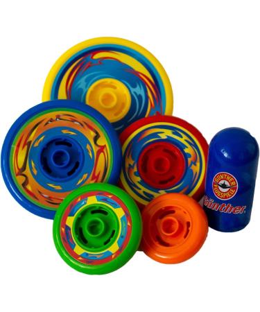 Paul G nther 1560 Top Spin - Skill Game for Kids 3+ | Includes 5 Circular Discs (4-8 cm) | Battery-Free Fun for All Ages - Buy Online on GoSupps.com