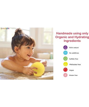 Super Large Fantasy Dreams Bath Bombs for Kids - Set of 6 Colorful Bath Bombs with Surprises - Buy Online on GoSupps.com