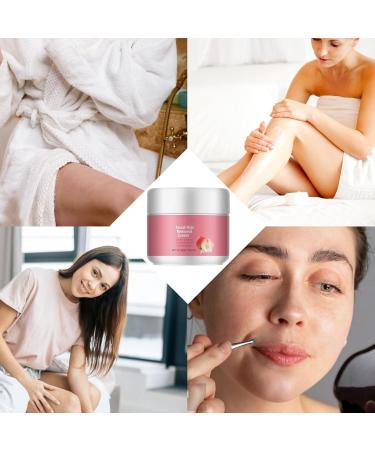  lisutupode Beauty Facial Hair Removal Cream Painless Hair Removal Cream Peach Hair Removal Cream Facial Hair Removal Natural Fast Hair Removal 50g - Buy Online on GoSupps.com