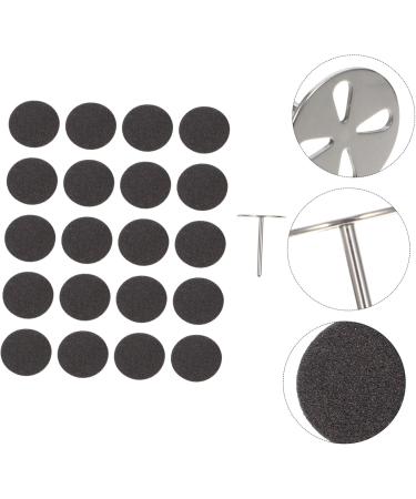 minkissy 3 Sets Nail Polishing Sheets Mini Accessories face Scraper Tool Nails Drill bits Foot Sanding disc Manicure disc bit Electric Grinding Slices Manicure Accessory Metal Shaft - Buy Online on GoSupps.com