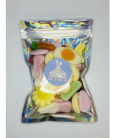 Happy Easter Party Kids Sweet Pouch Party Bags Candy Pick n Mix 100g