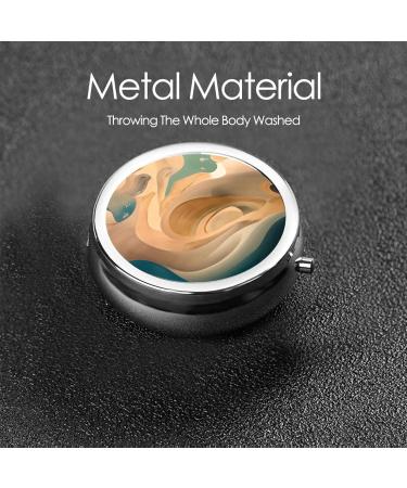 Dunhuang Mysteryround Pill Box - 3 Compartment Portable Travel Organizer | Best International Shipping - Buy Online on GoSupps.com