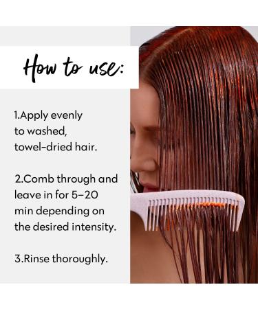 Four Reasons Color Mask - Copper Tint Treatment for Colored Hair | Semi-Permanent Color & Toning - 6.76 fl oz (Old Packaging) | International Shipping Available - Buy Online on GoSupps.com