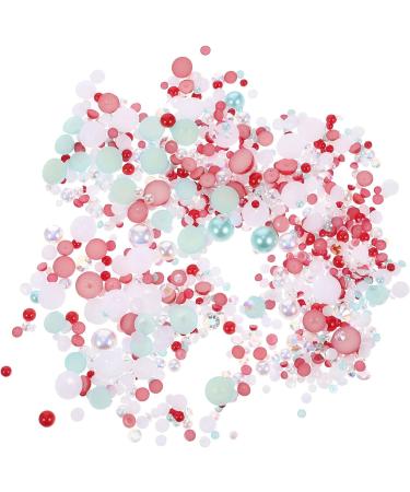 minkissy 5pcs 1 Nail Resin Drill Nail Decorations for Nail Art Nail Jewelry Nail Art Decoration Nail Accessories Nails Decoration House Accessories for Home Pearlescent Decorative Nails 0.8X0.8cmx5pcs As Shown 2x5pcs - Buy Online on GoSupps.com