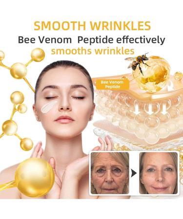 Bee Venom Comprehensive Cream Professional Bee Venom Skin Treatment Cream Firming & Wrinkle-Reducing Deeply Nourishes The Skin Natural Face Moisturizers Suitable for All Skin Types - Buy Online on GoSupps.com