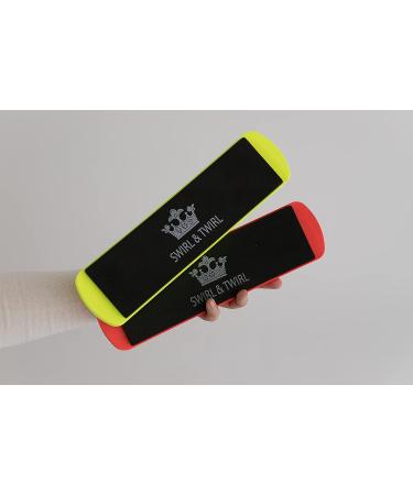 Swirl & Twirl Ballet Turning Board for Dancers - Master Pirouetting, Improve Balance, Spotting, and Spinning - Portable Exercise Board FLUO CORAL - Buy Online on GoSupps.com