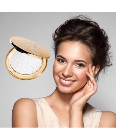 Setting Powder Makeup | Concealing Powder Makeup Powder Oil Free Long Lasting Setting Pressed Powder Makeup Waterproof & Sweatproof Concealer Finishing Powder Aezon Matte White - Buy Online on GoSupps.com