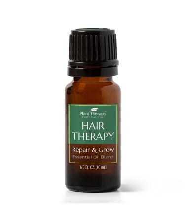 Plant Therapy Hair Therapy Essential Oil Blend 10 mL (1/3 oz) Strengthen Repair and Grow Hair 100% Pure Undiluted Essential Oil Blend