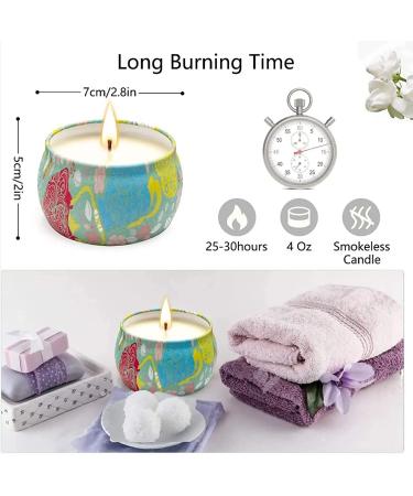 Candles Gift Set for Women - 4 Pack Scented Candle Bundle for Birthday, Anniversary, Thank You Gift - Floral Scents for Stress Relief, Relaxation, and Meditation - Buy Online on GoSupps.com