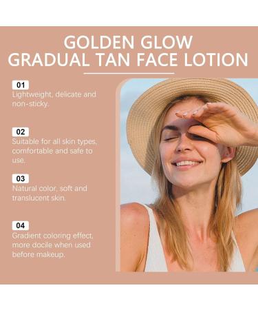  Chaies Self-tanning lotion - 10 ml - Moisturizing face lotion for a radiant complexion - Perfect cosmetic skincare solution gift idea - Buy Online on GoSupps.com