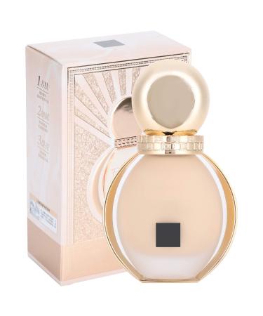 40ml Liquid Foundation Full Coverage Oil Control Concealer Moisturizing Foundation Natural Skin Color Makeup Buildable Foundation Face Primer