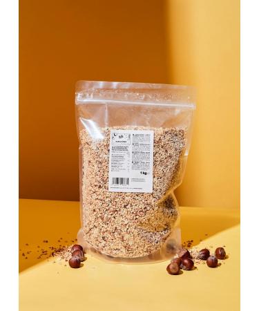 Buy KoRo Roasted and Chopped Hazelnuts 1 kg - Premium Quality International Shipping - Buy Online on GoSupps.com