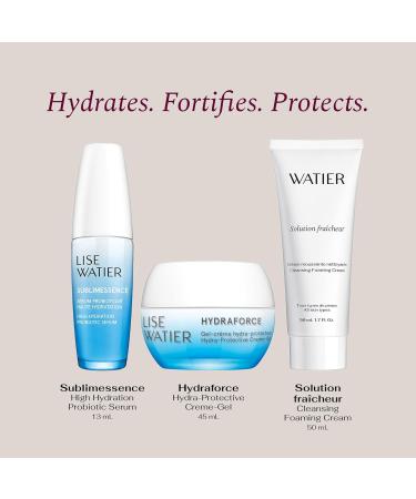 Watier Hydraforce Set Skincare Holiday Gift Set Hydra-Protective Ritual Strenghtens and Balances Skin's Protective Barrier with Gasp Algae & Hyaluronic Acid Normal to Combination Skin Types - Buy Online on GoSupps.com
