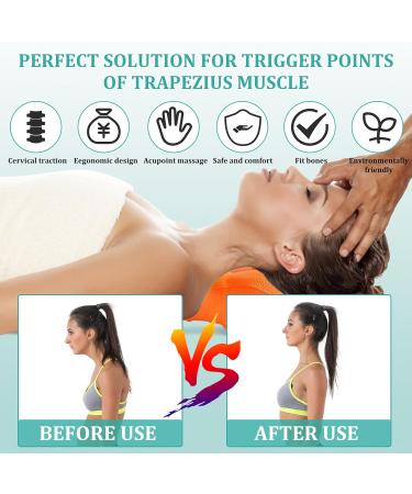 Trapezius Trigger Point Massage Device | Upper Back & Neck Relaxation for Instant Relief - Buy Online on GoSupps.com