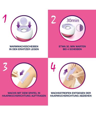 Veet Spawax Warmwax Panes - 2x Refill Pack with 12 Long-lasting Hair Removal Wax Panes for Silky-Smooth Skin - Shop Internationally! - Buy Online on GoSupps.com