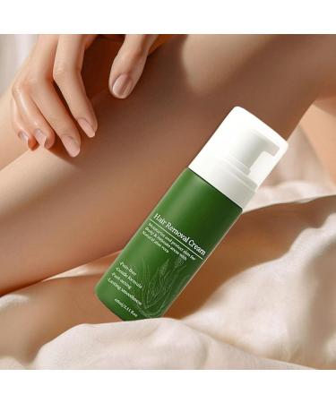 Facial Hair Removal Cream | 60ml Natural Moisturizing Facial Hair Remover | Personal Care Product for Hair Removal in the Shower and Bathroom | Intimate Care for Shaving - Buy Online on GoSupps.com