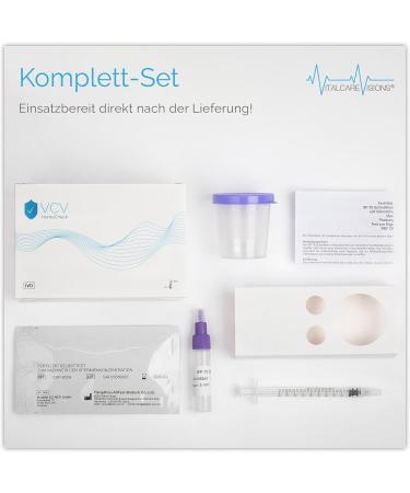 VCV Homecheck Fertility Test for Men | Measure Sperm Concentration | Discreet Home Spermia Test | Easy & Accurate Infertility Solution - Buy Online on GoSupps.com