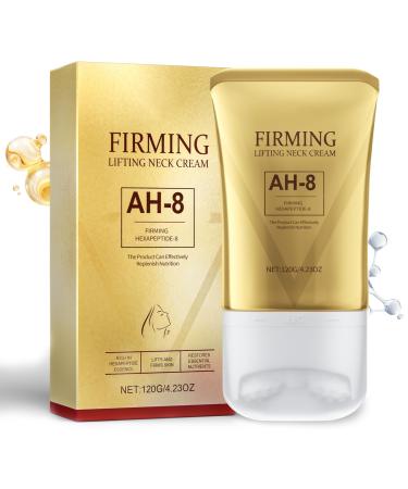 COSMOO AH-8 Firming Neck Cream for Crepey Skin Hexapeptide Moisturizer Tightening & Wrinkle Reduction Anti-Aging Neck Treatment