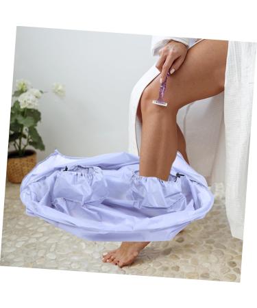 FOMIYES Foldable Leg Shaving Cape - Beard Catcher Apron for Men | Professional Barber Shop Trimming Tool | Lightweight Polyester - Buy Online on GoSupps.com