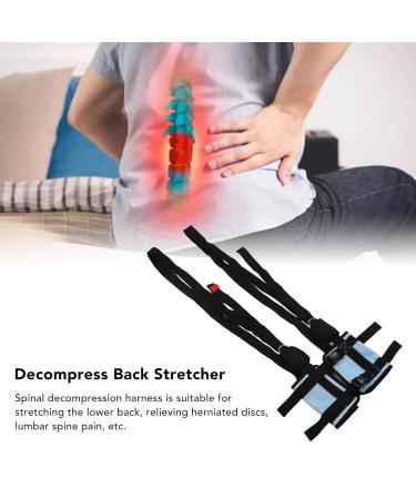 Hanging Spinal Decompression Harness | Lumbar Support & Back Stretcher for Herniated Discs | Spinal Traction Relief - Buy Online on GoSupps.com