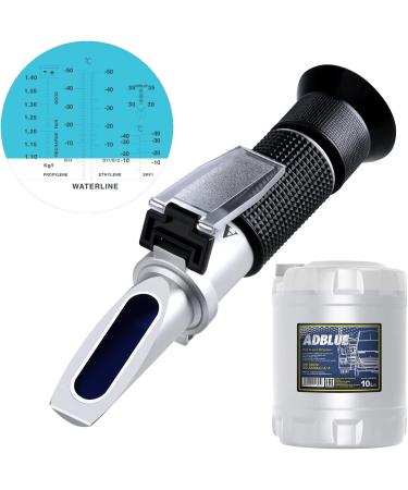Frost Protection Refractometer | 4-in-1 Coolant & Battery Acid Tester | Check Freezing Points -50 C - Buy Online on GoSupps.com