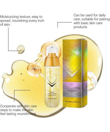 JASUAI Face Lift Spray Antiaging Essence AntiWrinkle Serum for Face Lift Firming Hyaluronic Acid Firms and Reduces Wrinkles Moisturizing Toner for Dry Skin Lightening 1 Piece 1 Piece - Buy Online on GoSupps.com