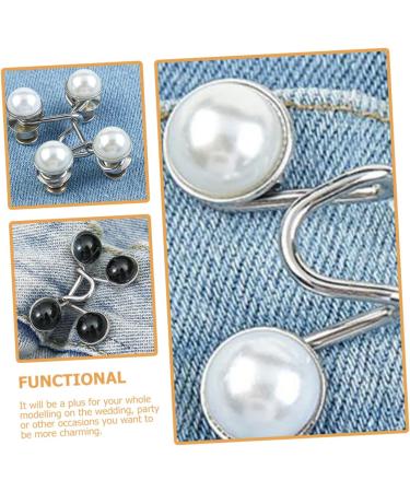 Button Hook Helper 4Pcs Nail- Buttons Portable Waist Buttons Waist Extender Button Waist Adjusting Clamp Thin Waist Buttons Durable Jeans Buckles Jean Buttons Pin Fashion Jean Buttons(2.5x0.8cm) - Buy Online on GoSupps.com