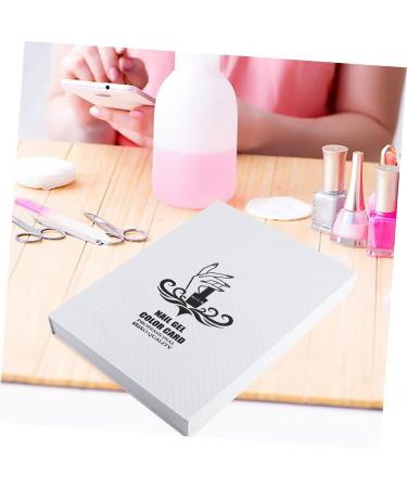 minkissy 216 Nail Color Card Nail Polish Card Nail Color Book Display Card White Manicure medium White - Buy Online on GoSupps.com