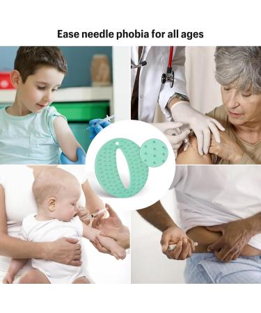 Shot Blocker for Pain Relief | Reusable Injection Pad for Kids & Adults - Green - Buy Online on GoSupps.com