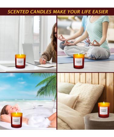 Scented Candles Gifts for Women | Natural Soy Wax Rose Aromatherapy Candles for Home | Perfect for Valentine's Birthdays & Mother s Day - Buy Online on GoSupps.com