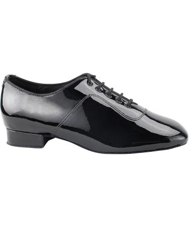 Men's Salsa Latin Tango Ballroom Waltz Dance Shoes - Size 8.5 Standard Black Patent - Buy Online on GoSupps.com