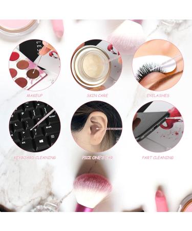 Buy G2PLUS 200 PCS Disposable Micro Brushes for Eyelash Extensions - Crystal Pink | International Shipping - Buy Online on GoSupps.com