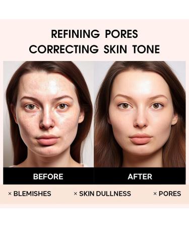 CC Cream Foundation Full Coverage Air Cushion CC Foundation Stick Color Correction Cream Concealer Full Coverage Lightweight Waterproof Natural Glowy Makeup Cover Blemishes & Redness - Buy Online on GoSupps.com