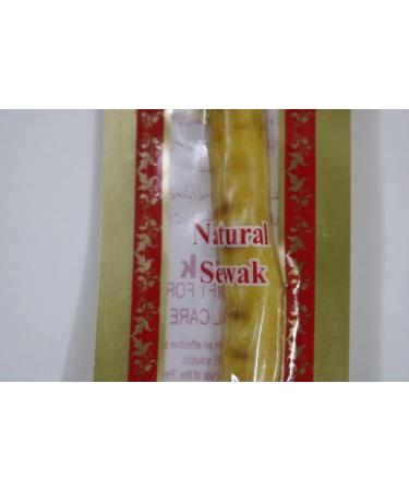 Natural Sewak Al-Mansoor Miswak (10 Pack) - Traditional Natural Toothbrush - Buy Online on GoSupps.com