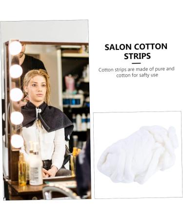 FOMIYES Pure Cotton Strips - Medium Cosmetic Makeup & Degreasing Pads for Salon Use | 1 Roll - Buy Online on GoSupps.com