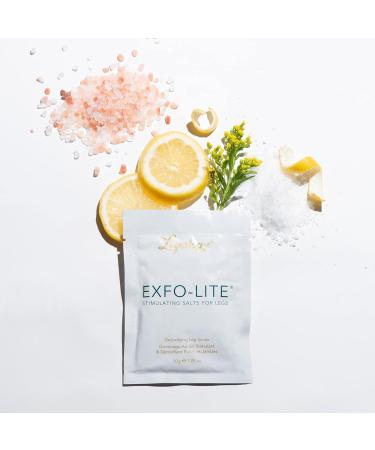 Legology Exfo-Lite High-Performance Cellulite Salt Peel for Legs & Body - 250g (1 Pack) or 5 Pack | International Shipping Available - Buy Online on GoSupps.com