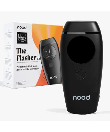 NEW Flasher 2.0 by Nood IPL Laser Hair Removal Device for Men and Women Pain-free and Permanent Results Safe for Whole Body Treatment - Matte Black