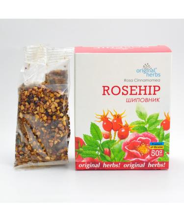 ROSEHIP ROSA CINNAMOMEA | Original Herbs Herbal Tea Wild Crafted Herbs Tea 50g