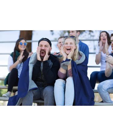 Oceas Outdoor Waterproof Stadium Blanket - Thicker Windproof Blanket for Camping, Sporting Events, Picnics - 100% Waterproof Insulated Foldable Blanket - Blue - Buy Online on GoSupps.com