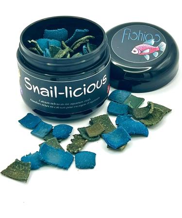 Snail-Licious Calcium-Rich Sinking Wafers for Snails and Freshwater Invertebrates 100% Natural Canadian Made - Buy Online on GoSupps.com