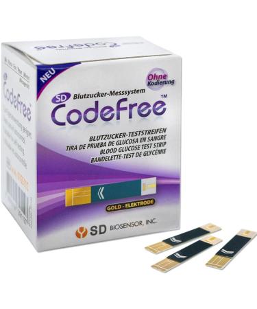 SD Codefree Blood Sugar Test Strips 150-Piece Savings Pack for Accurate Diabetes Monitoring - Buy Online on GoSupps.com